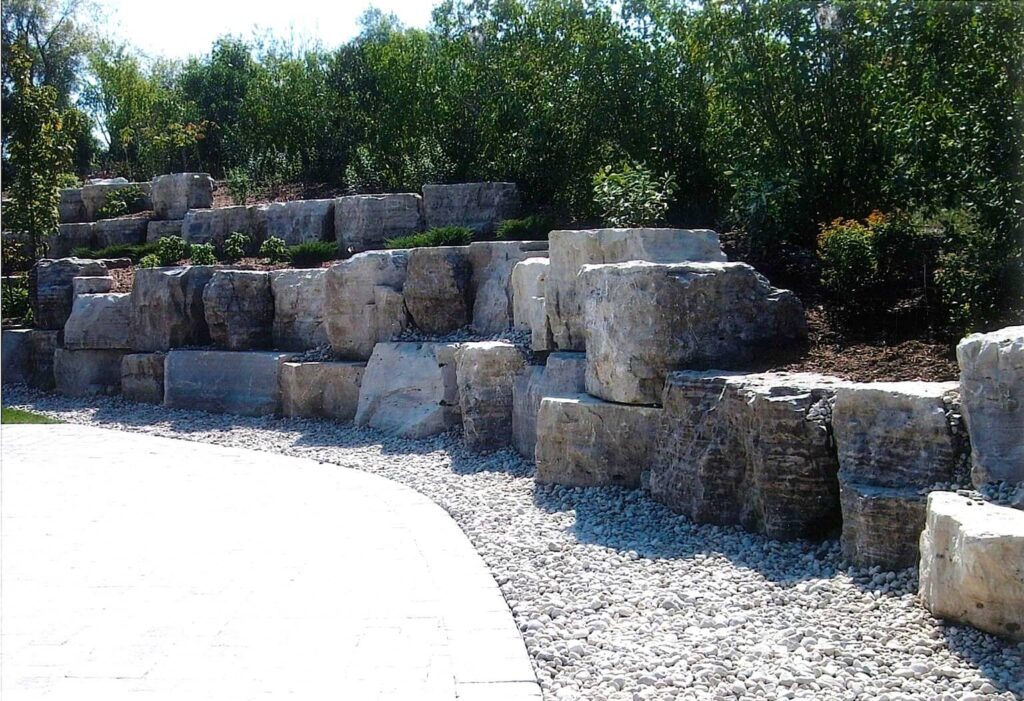 Evans Residence Retaining Wall